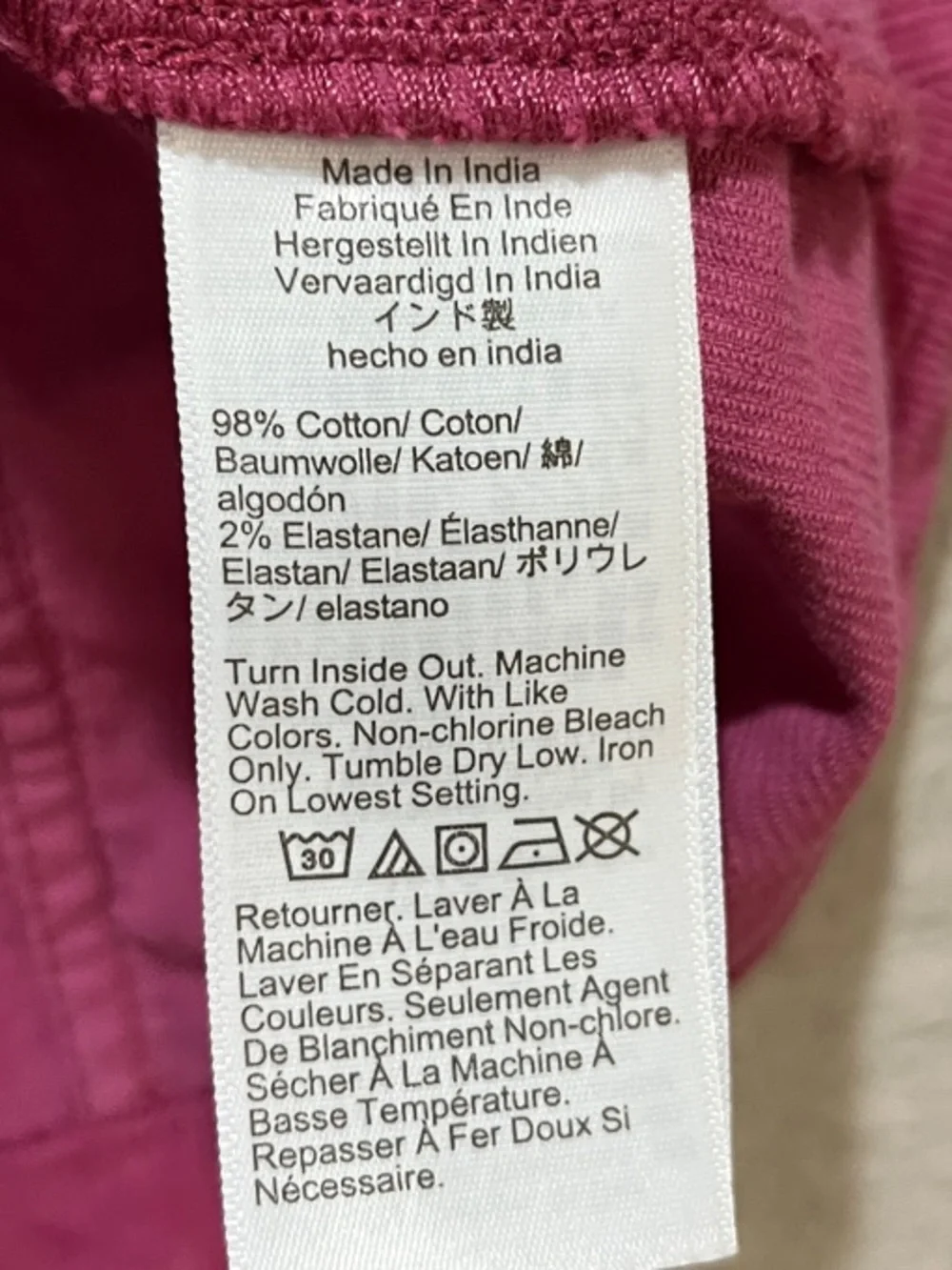 Crewcuts Raspberry Pink Corduroy Tank Dress Youth Girls Sz 10 Casual Boho Chic